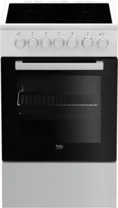 Beko FSM57100GW keramisch fornuis