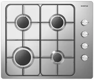 Inventum IKG6011RVS gaskookplaat