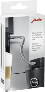 JURA melkslang met RVS ommanteling HP3
