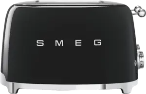 SMEG TSF03BLEU 50's Style Broodrooster - Zwart
