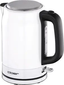 Cloer Waterkoker 4521 1,7L wit-RVS