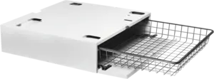 ASKO HDB1153W uittrekbare mand en legplank