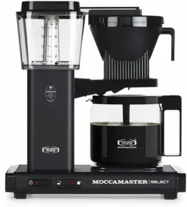 Moccamaster KBG Select Koffiezetapparaat - Mat Zwart 
