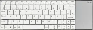 Rapoo E2710 Wireless Multimedia Touchpad Keyboard wit