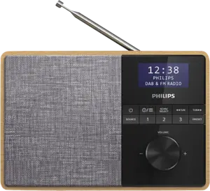 Philips TAR5505BK draagbare radio met DAB+