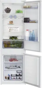 Beko BCHA275K4SN inbouw koelvriescombinatie
