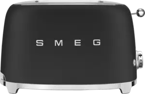 SMEG TSF01BLMEU Broodrooster 50's Style - Mat Zwart