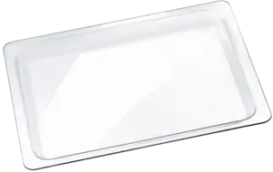 HGS100 Glazenschaal combimagnetron 455x353mm