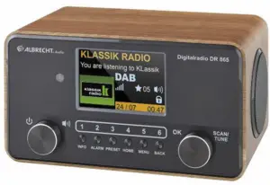 Albrecht DR 865 DAB+ seniorenradio