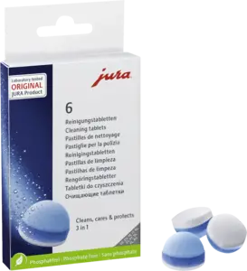 JURA 3-Fase Reinigingstabletten