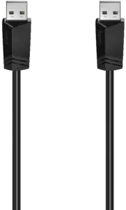 Hama USB-kabel A-A, USB 2.0, 480 Mbit/s, 1,50 m
