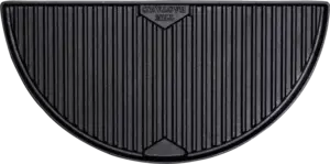 The Bastard BB554 Cast Iron Half Moon Griddle Large