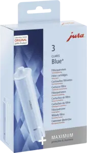 JURA CLARIS Blue + 3 Stuks
