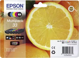 Epson C13T33374021 inkt multipack 33