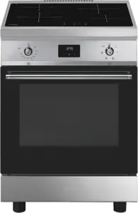 SMEG C6IMXT2 Classici Esthetisch Fornuis met Inductie Kookplaat - 60 x 60 cm