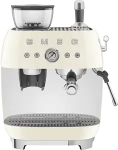 SMEG EGF03CREU Handmatige Espressomachine 50's Style - Creme