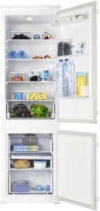 Beko BCHA275K41SN geïntegreerde koel-vriescombinatie