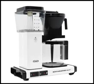 Moccamaster KBG Select Koffiezetapparaat - Mat Wit 