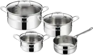 Tefal E311S7 Kookset Cook Smart 4-delig Jamie Oliver