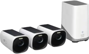 eufyCam S330 3 stuks + Homebase