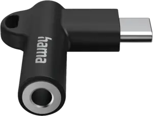 Aux-adapter USB-C-3.5mm jack aansluiting, 90 hoekstekker