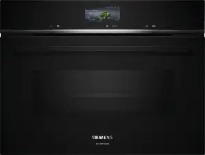 Siemens CM776GMB1F iQ700 extraKlasse Compacte Oven met Magnetron - 60 x 45 cm - Zwart
