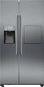 Siemens KA93GAIDP Zilver Amerikaanse koelkast