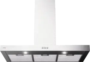 ETNA AB290RVS Blokmodel Schouwkap - 90 cm - RVS