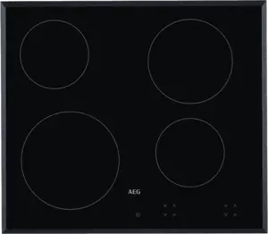AEG HK624000FB 3000 Serie Keramische Inbouw Kookplaat - 60 cm