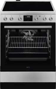 AEG CCB6443BBM Elektrisch Fornuis met Keramische Kookplaat en Elektrische Oven