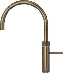Quooker KFRPTN Keukenmengkraan Fusion Round - Messing Petina - Losse Kraan. 