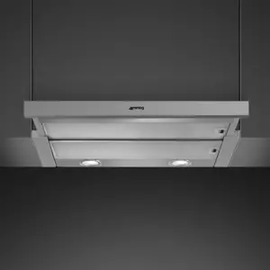 SMEG KSET666XE Universeel Esthetisch Vlakschermkap - 60 cm