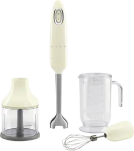 SMEG HBF03CREU Staafmixer - Crème met Accessoires 