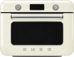 SMEG COF01CREU Vrijstaande Combi Stoomoven 50's Style - Glanzend Crème