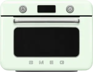 SMEG COF01PGEU Vrijstaande Combi Stoomoven 50's Style - Watergroen