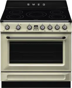 SMEG TR90IMP Victoria Esthetisch Fornuis met Inductie Kookplaat - 90 x 60 cm