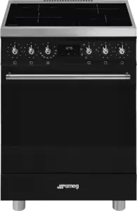 SMEG C6IMMBM2 Classici Esthetisch Fornuis met Inductiekookplaat - Zwart