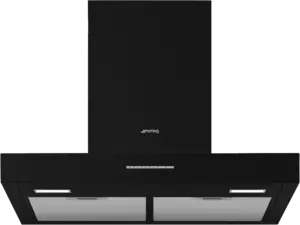 SMEG KBT600MB Universeel Esthetisch Wandkap - 60 cm - Mat Zwart