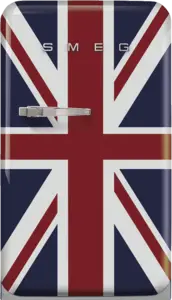 SMEG FAB10RDUJ6 Vrijstaande Koelkast 50's Style - Union Jack - Special Edition