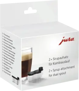 JURA Siroopopzetstuk Combi Uitloop - Set van 2