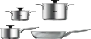 Miele KMTS5704-3 Inductiepannen 4-delig