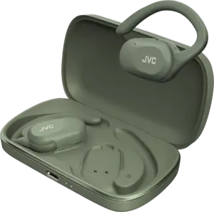 JVC HA-NP40T Nearphones open-ear oordopjes - Groen