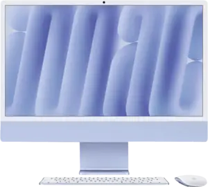 Apple iMac 24" Blauw (2024) - M4 chip, 10 CPU/GPU, 24GB/512GB SSD
