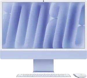 Apple iMac 24" Blauw (2024) M4 chip, 8 CPU/GPU, 16GB/256GB SSD