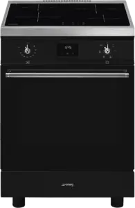 SMEG C6IMMBT2 Classici Inductiefornuis met Elektrische Oven - Zwart