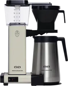 Moccamaster KBGT Koffiemachine - Filterkoffie - Off White