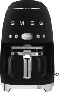 SMEG DCF02BLMEU 50's Style Koffiemachine - Filterkoffie - Mat Zwart