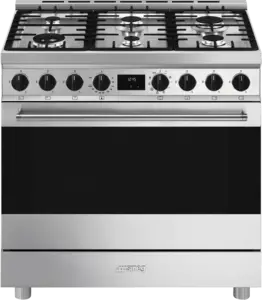 SMEG B91GMXNLK2 Classici Esthetisch Fornuis met Gas Kookplaat