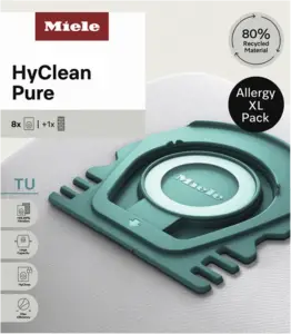 Miele TU Allergy XL HyClean Pure Allergy XL-Pack HyClean Pure Stofzuigerzakken