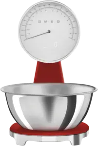 SMEG KSF01RDWW Keukenweegschaal 